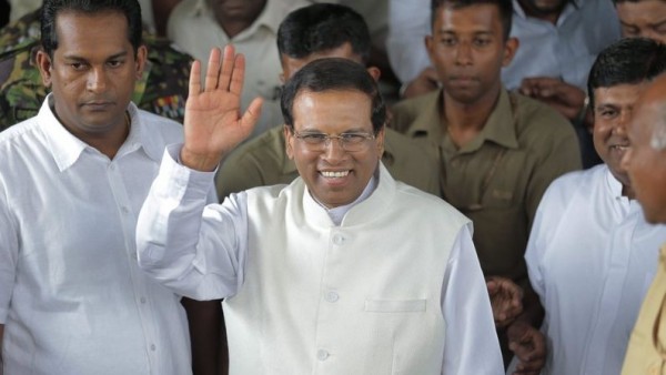 Rajapaksa Ousted; Sirisena Takes Oath As Lanka President, Ranil Is PM ...